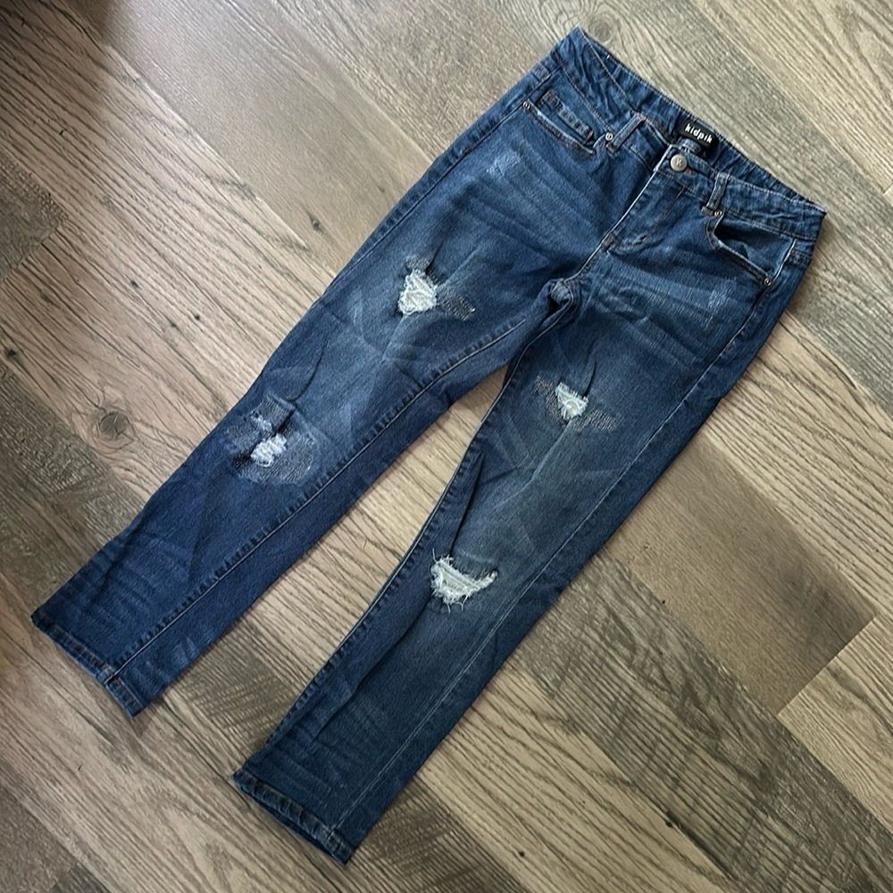 KidPik jeans - glitter distressing girls‎ size 12